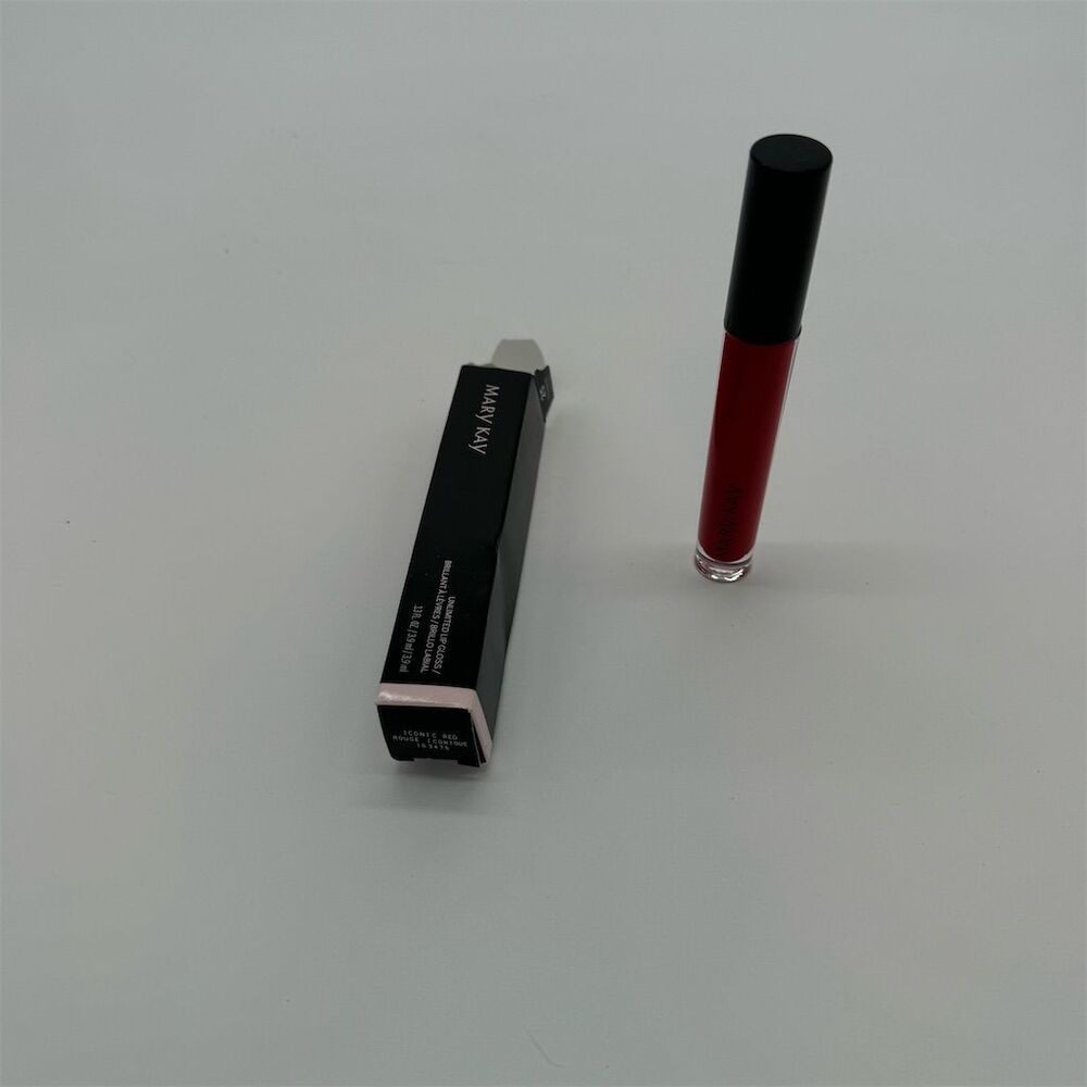 Mary Kay Unlimited Lip Gloss Iconic Red .13 fl oz